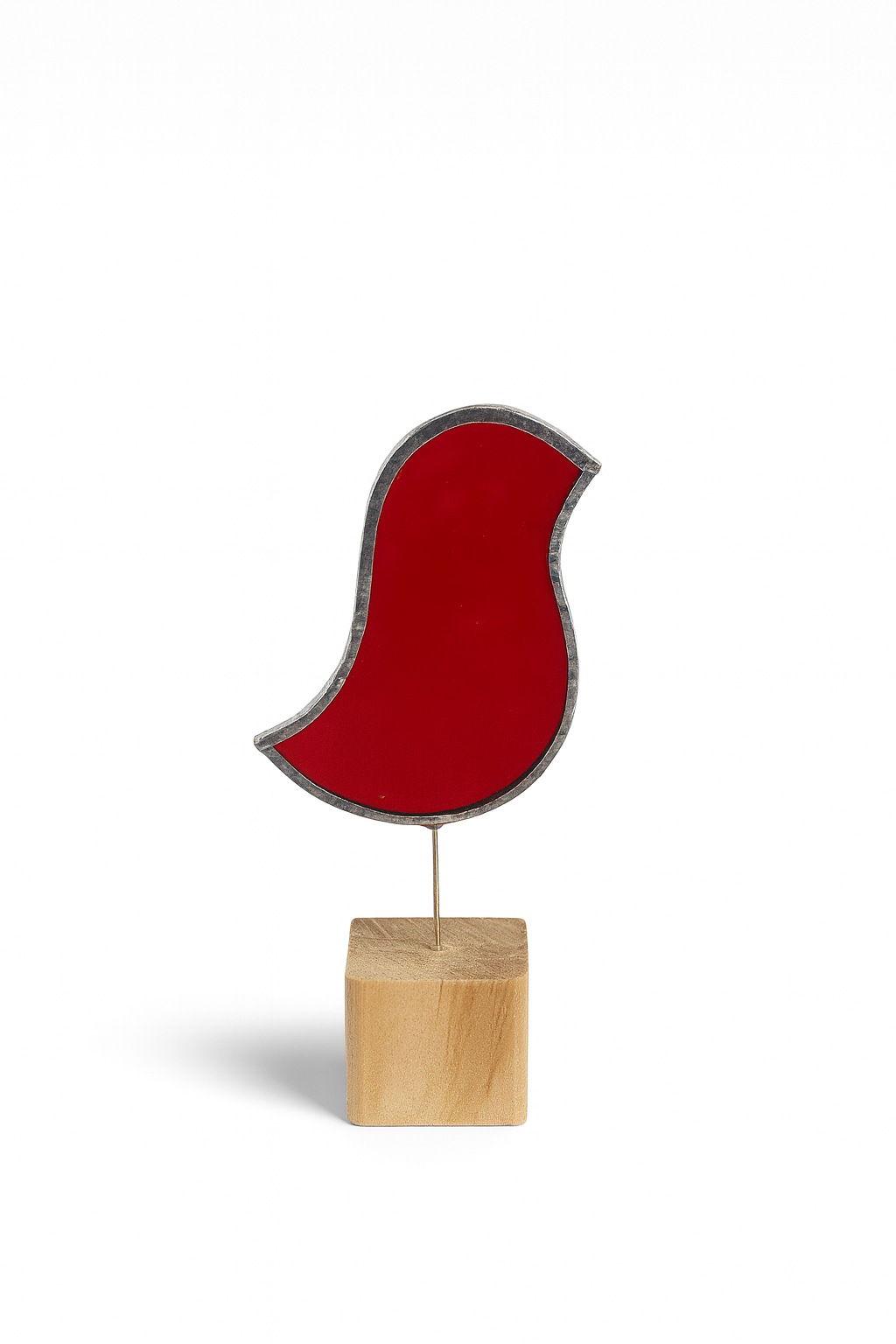 Oiseau Rouge intense