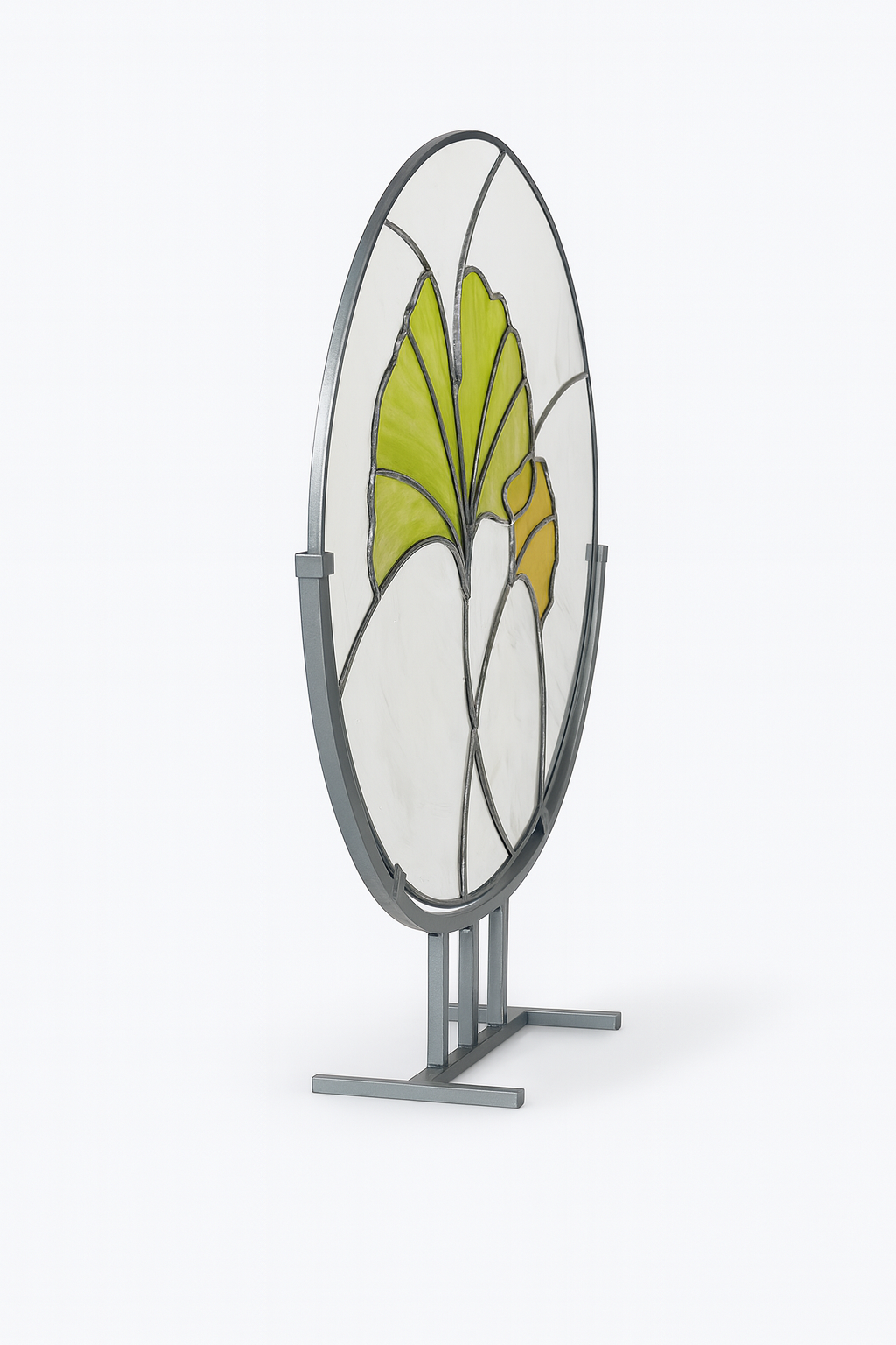 Vitrail Tiffany Feuilles de Ginkgo